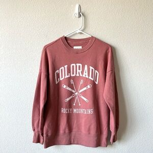Abercrombie&Fitch soft collection peach color crew neck